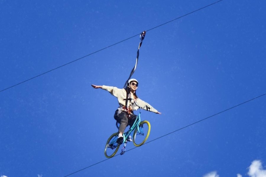 江陵（カンヌン）アラナビ ジップライン & 海の空自転車体験（GuideKim限定）