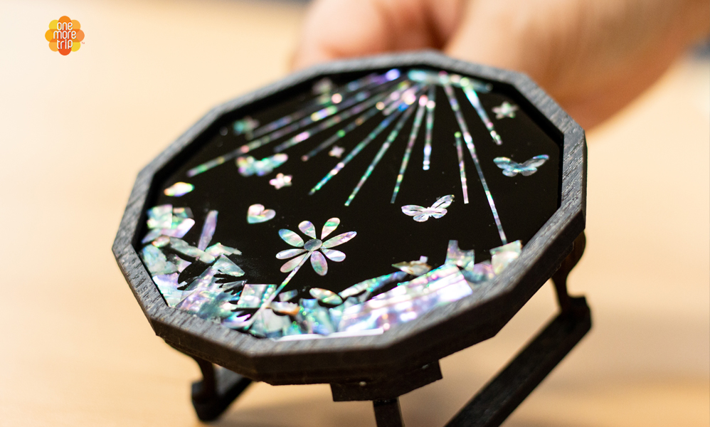 ソウル 東大門 螺鈿漆器(らでんしっき)伝統工芸体験