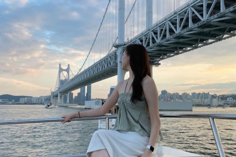 釜山 広安里(クァンアルリ)「ウィズヨット」パブリックヨットツアー