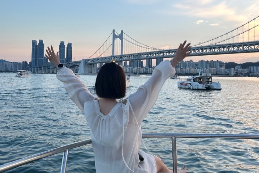 釜山 広安里(クァンアルリ)「ウィズヨット」パブリックヨットツアー