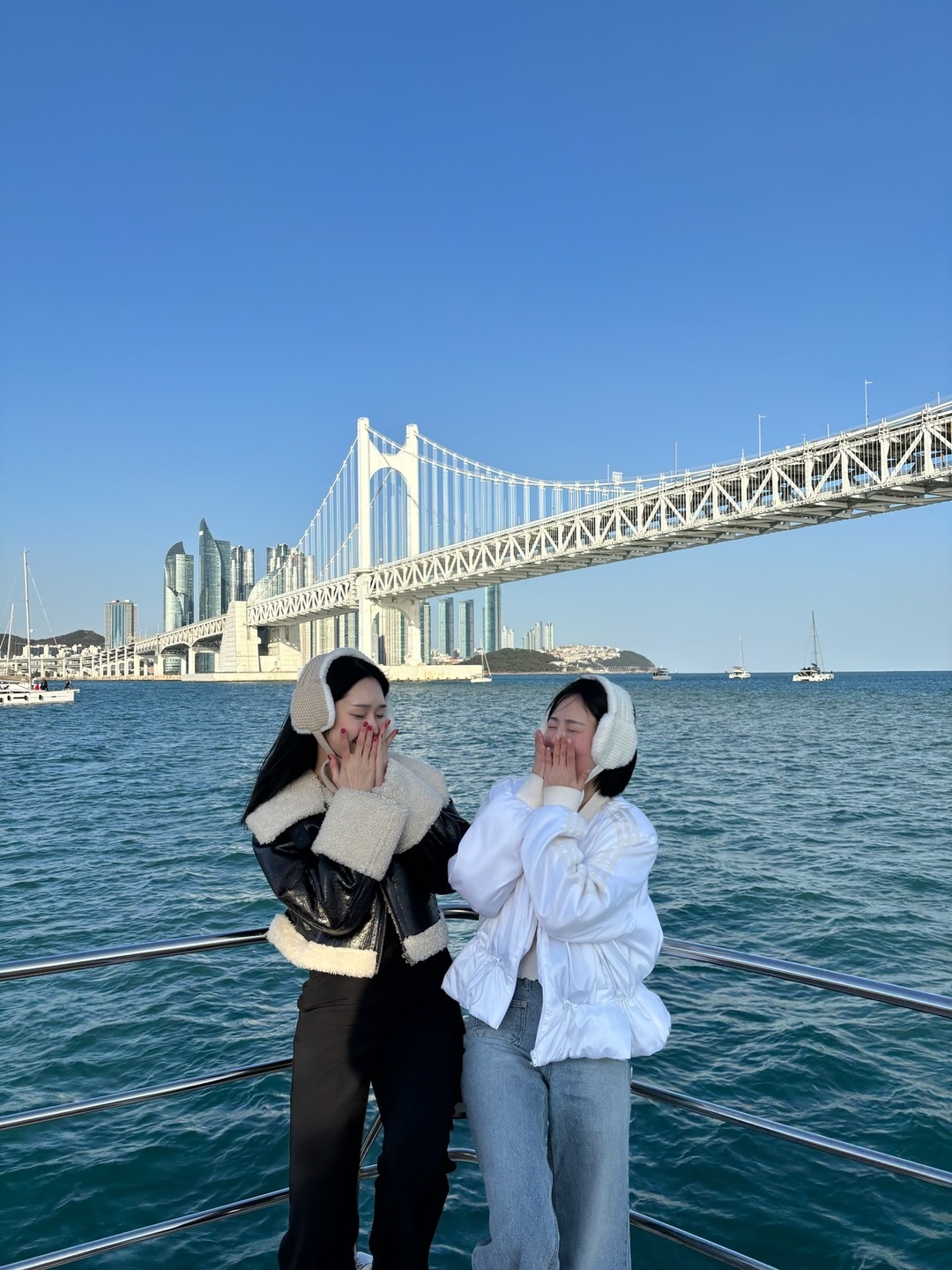 釜山 廣安里（クァンアルリ）「ウィズヨット」パブリックヨットツアー
