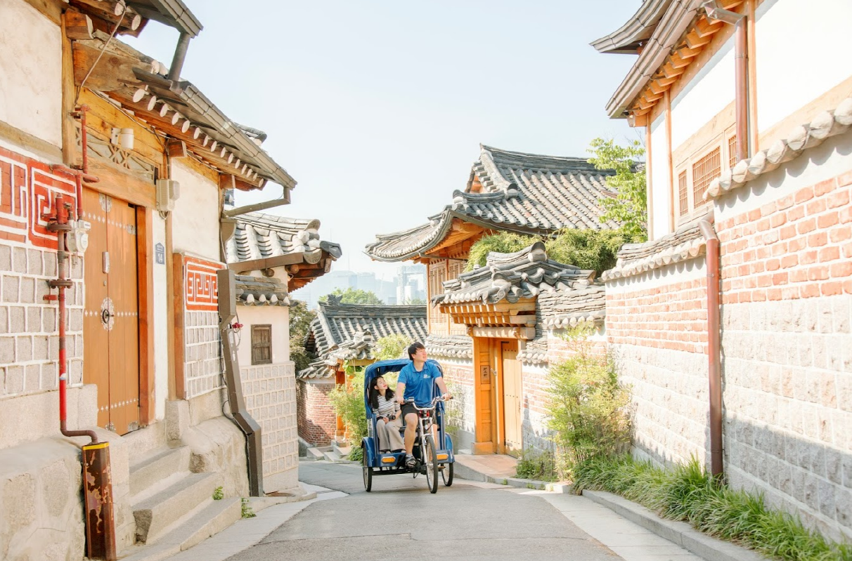 ソウル Bukchon(北村) 人力車ツアー
