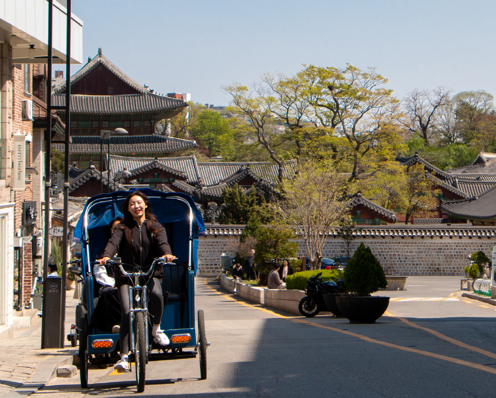 ソウル Bukchon(北村) 人力車ツアー
