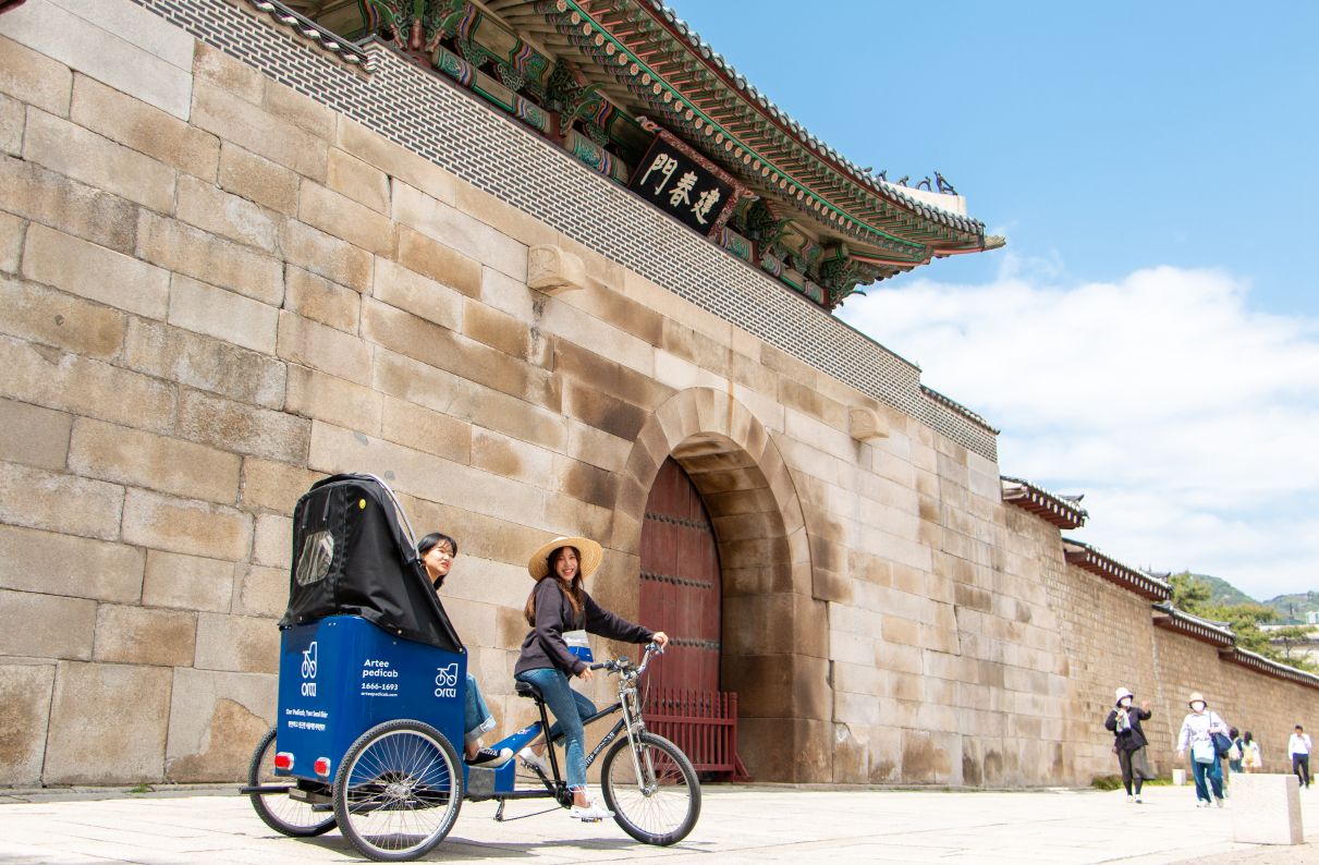 ソウル Bukchon(北村) 人力車ツアー