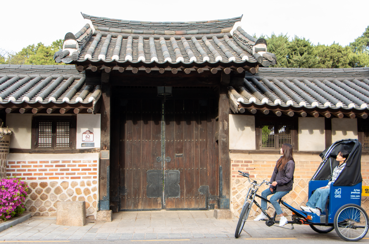 ソウル Bukchon(北村) 人力車ツアー